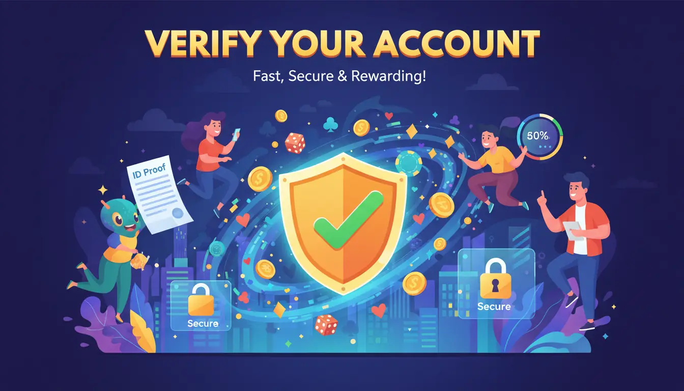 Bekræft konto hos 500 casino